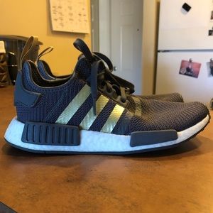 Adidas NMD_R1 Women’s Gray and Gold